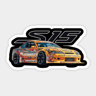 yoshihiro factory s15 jdm nissan formula drift pro 1 car adam lz Sticker